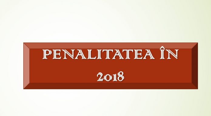 Mărimea penalității în 2018 Mărimea penalității