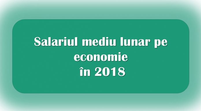 Guvernul a aprobat salariul mediu lunar pe economie în 2018 Salariu mediu lunar în 2018